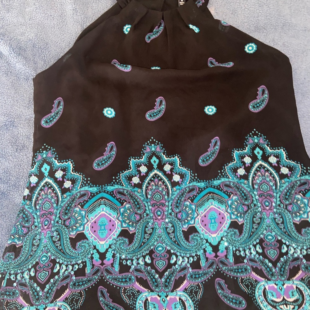 Chic Paisley Halter Top